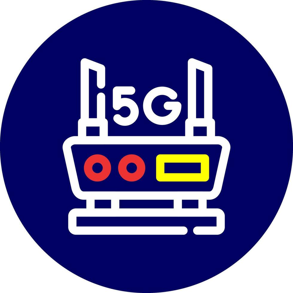Router Creative Icon Design vector