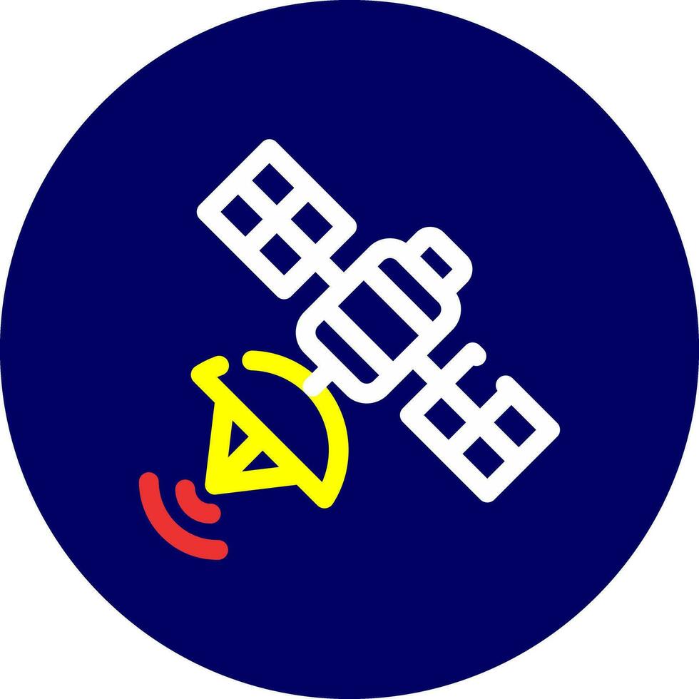 Satellite Creative Icon Design vector