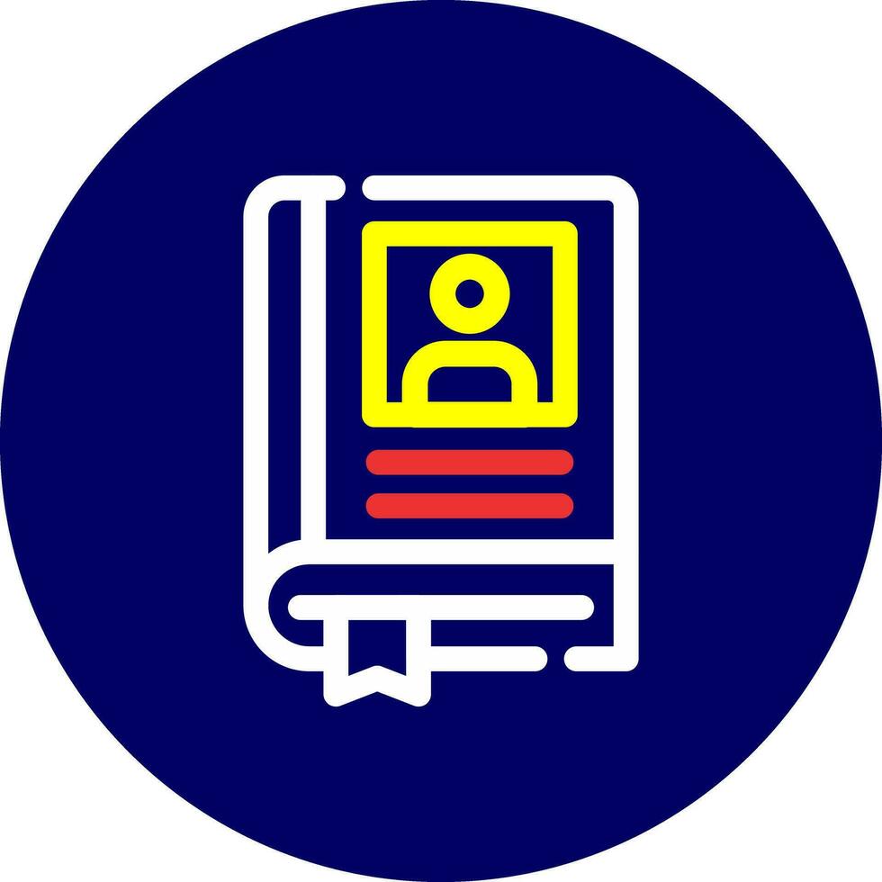 Closed Book Creative Icon Design vector