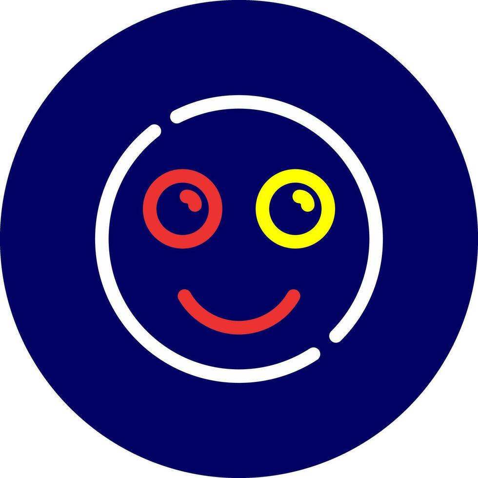 Happiness Creative Icon Design vector