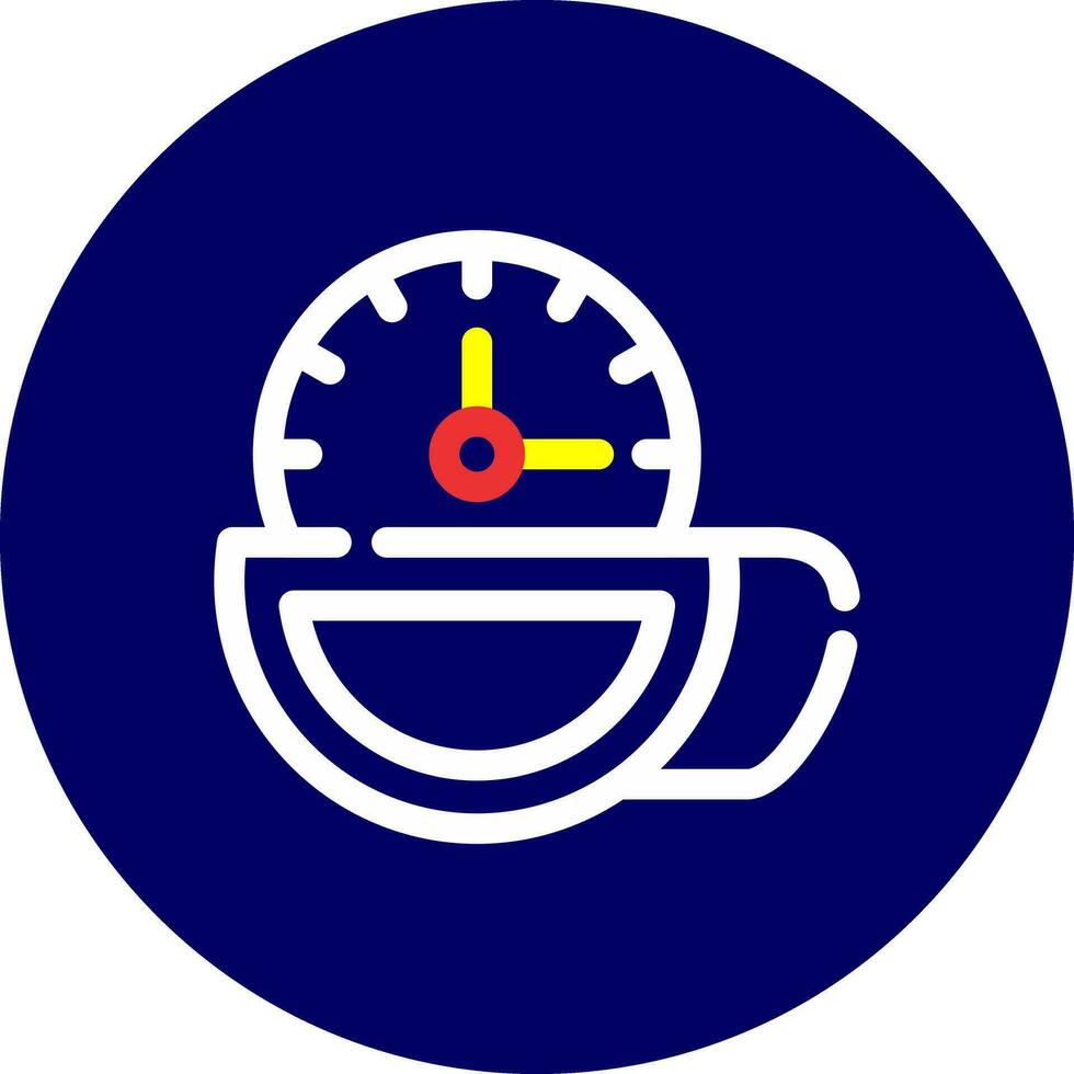 Tea Time Creative Icon Design vector