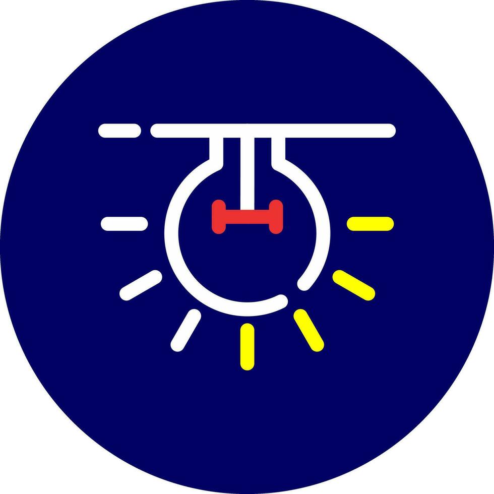 Light Bulb Creative Icon Design vector
