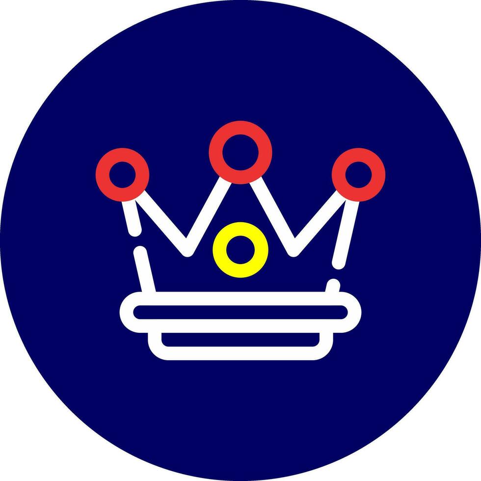 Crown Creative Icon Design vector