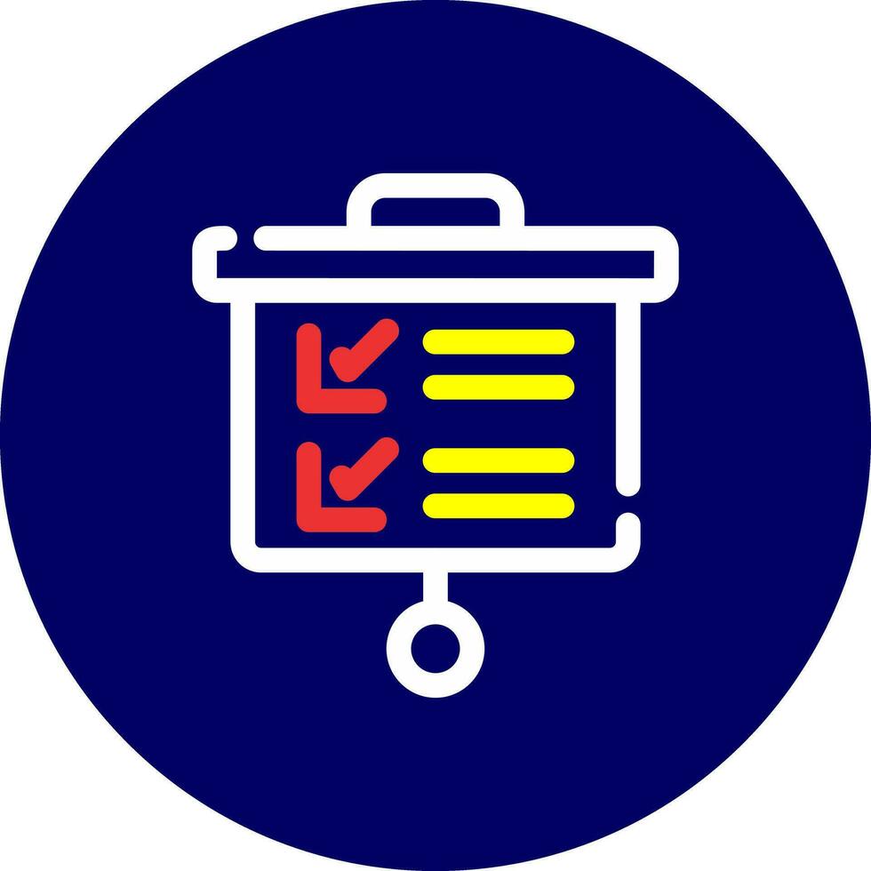 Presentation Creative Icon Design vector