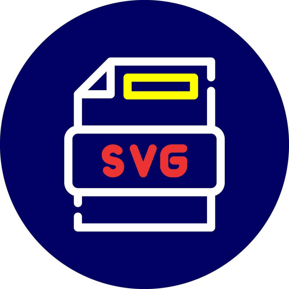 diseño de icono creativo de archivo svg vector