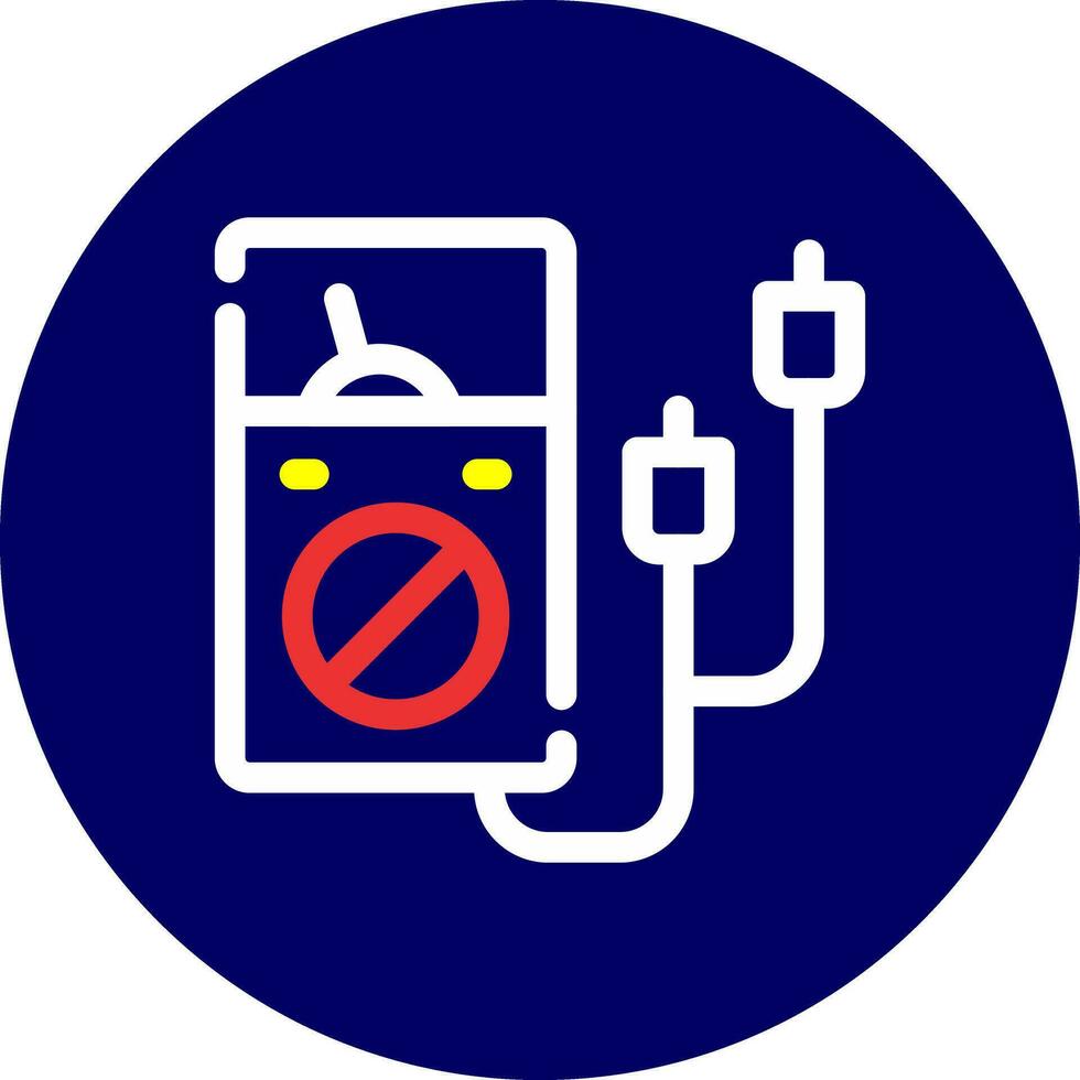 Multimeter Creative Icon Design vector