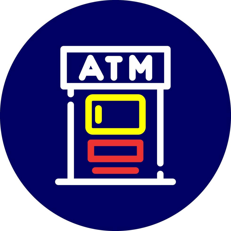 ATM Creative Icon Design vector