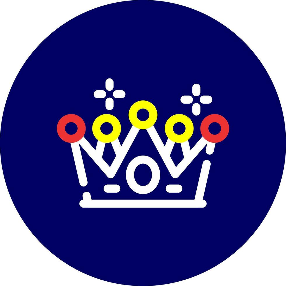 Crown Creative Icon Design vector