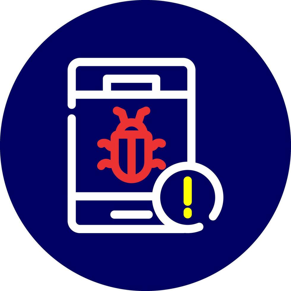Bug Creative Icon Design vector