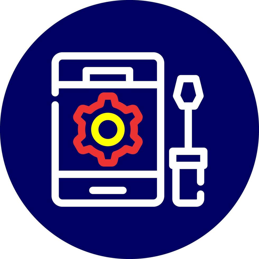 Smartphone Creative Icon Design vector