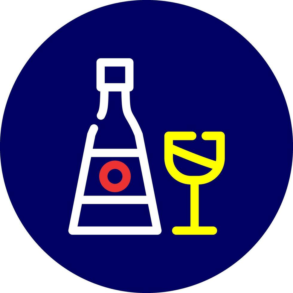Champagne Creative Icon Design vector