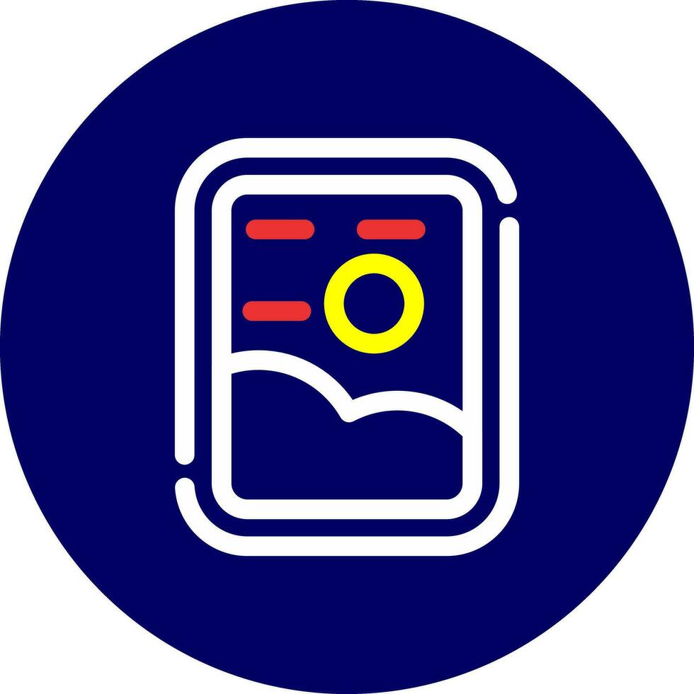 Canvas Creative Icon Design vector