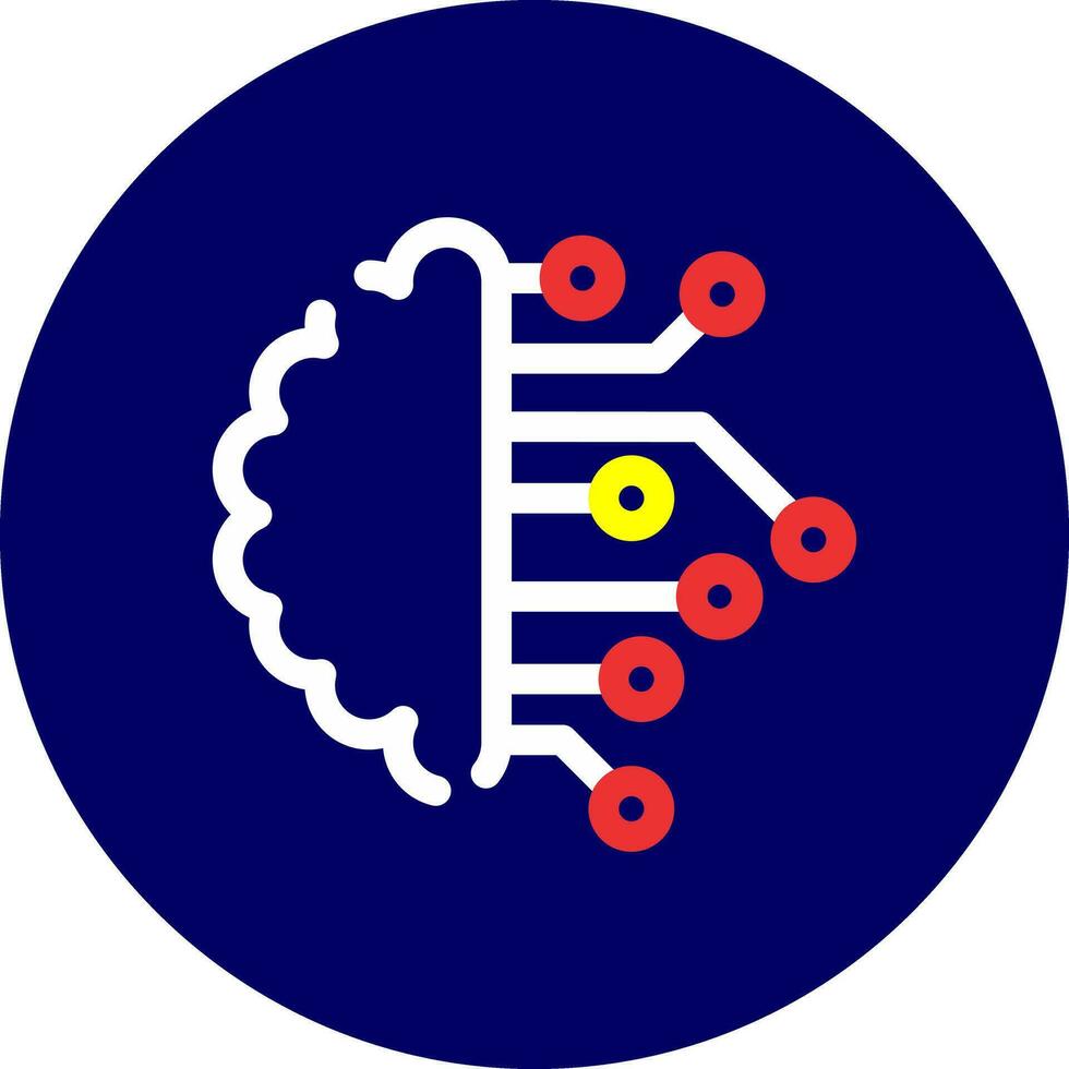 Neural Engineering Creative Icon Design vector