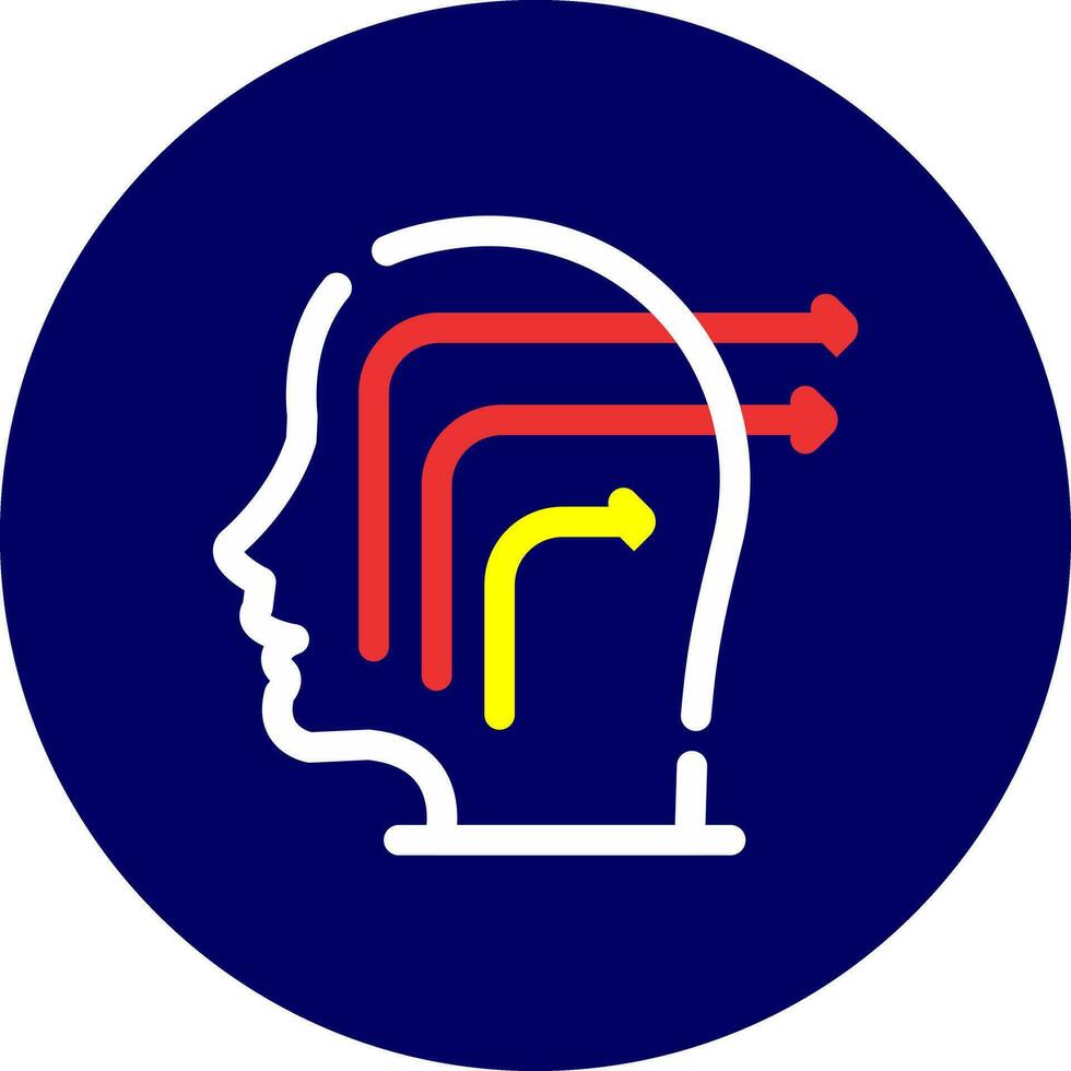 Knowledge Extraction Creative Icon Design vector