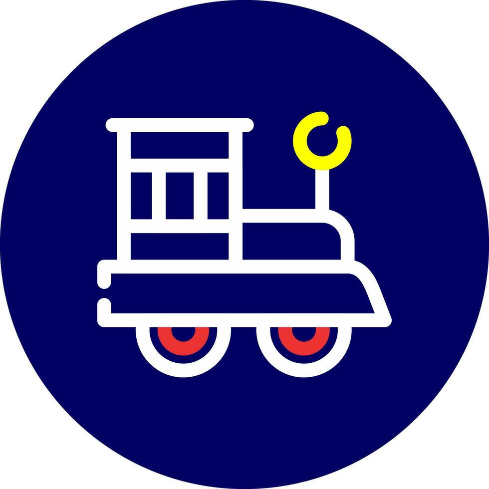 Train Creative Icon Design vector