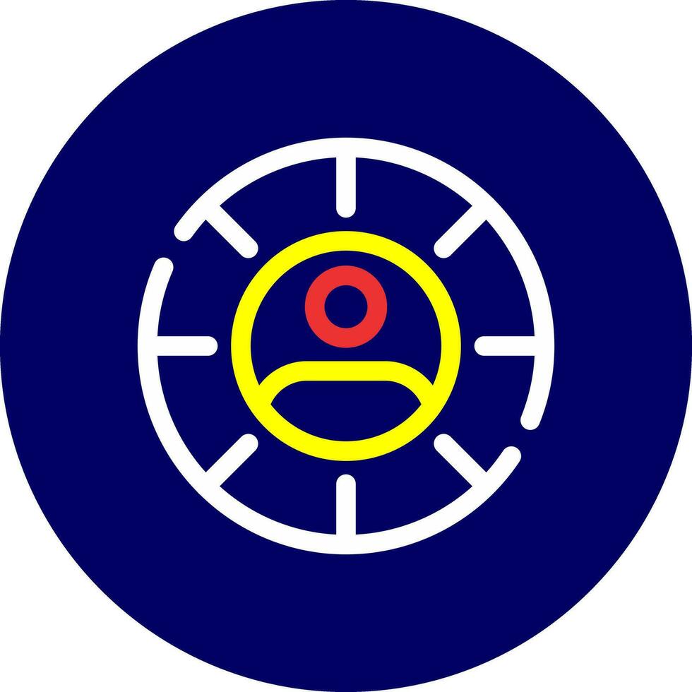Targeting Creative Icon Design vector