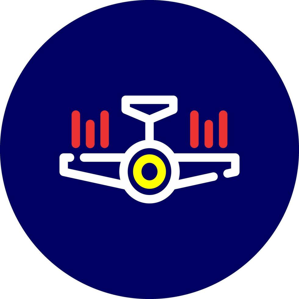 Airplane Creative Icon Design vector