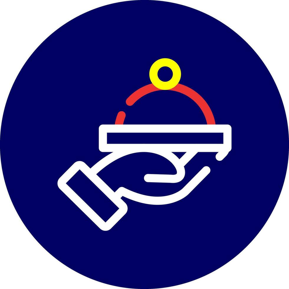 Room Service Creative Icon Design vector