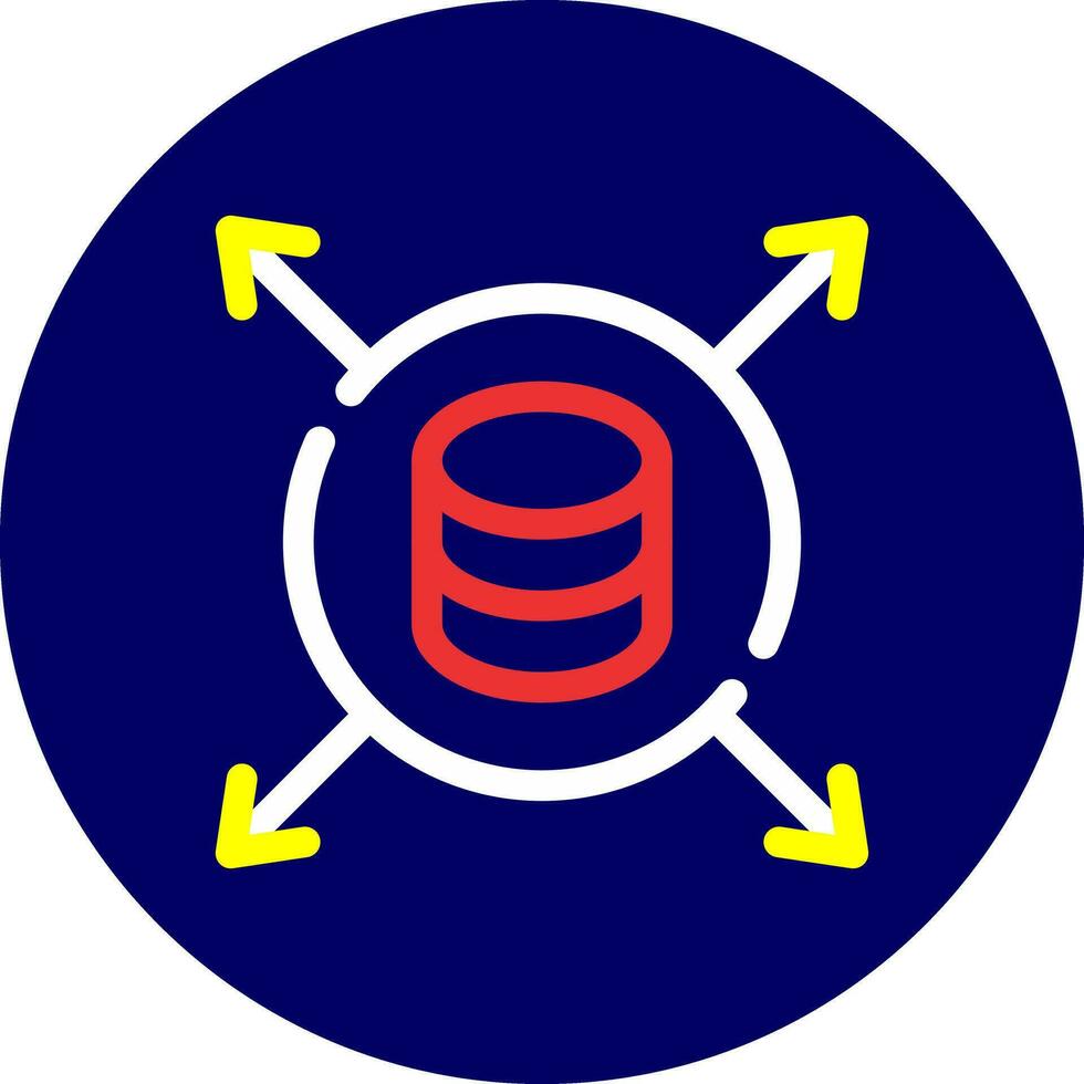 Data Driven Creative Icon Design vector