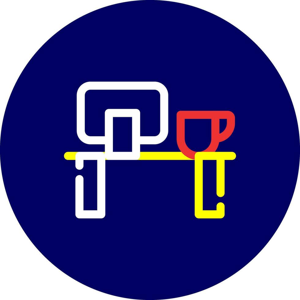 Business Workplace Creative Icon Design vector
