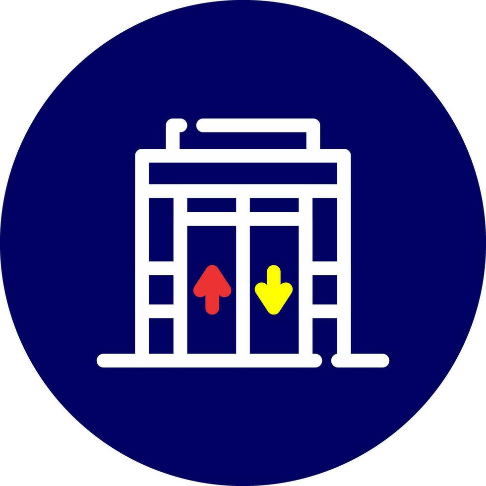 Elevator Creative Icon Design vector