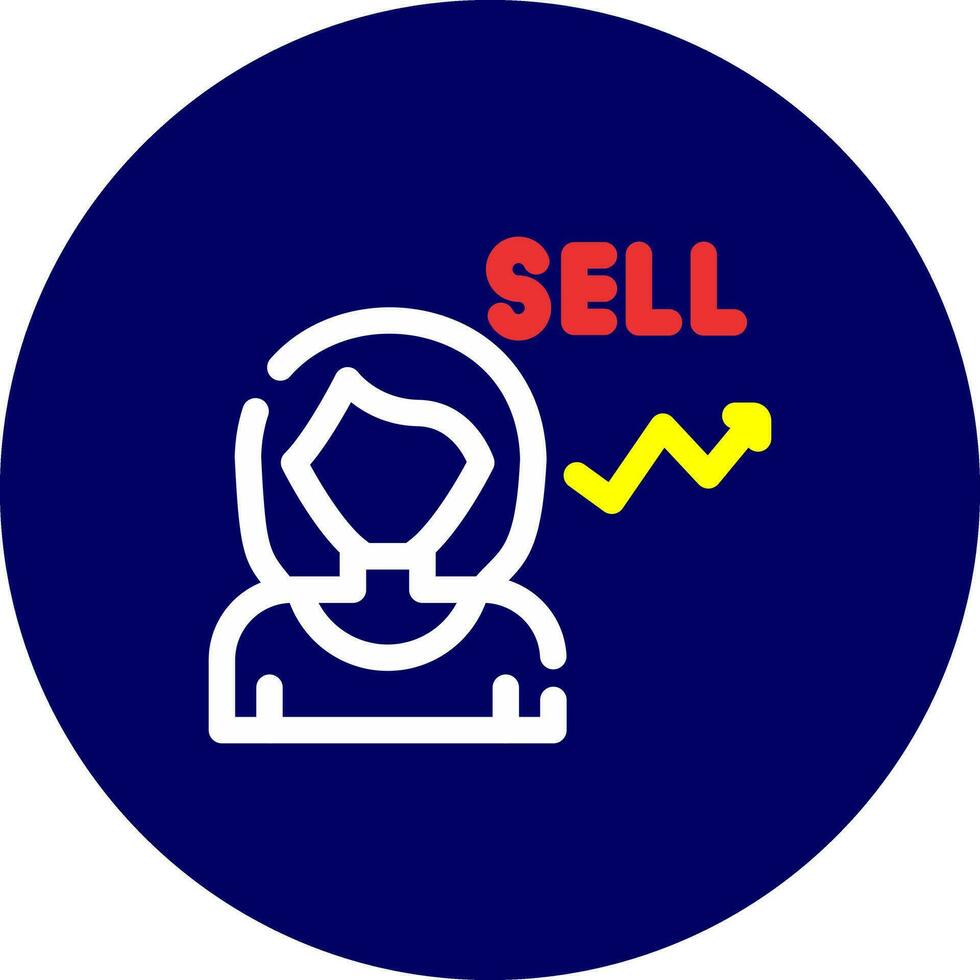 Stocks Up And Down Creative Icon Design vector