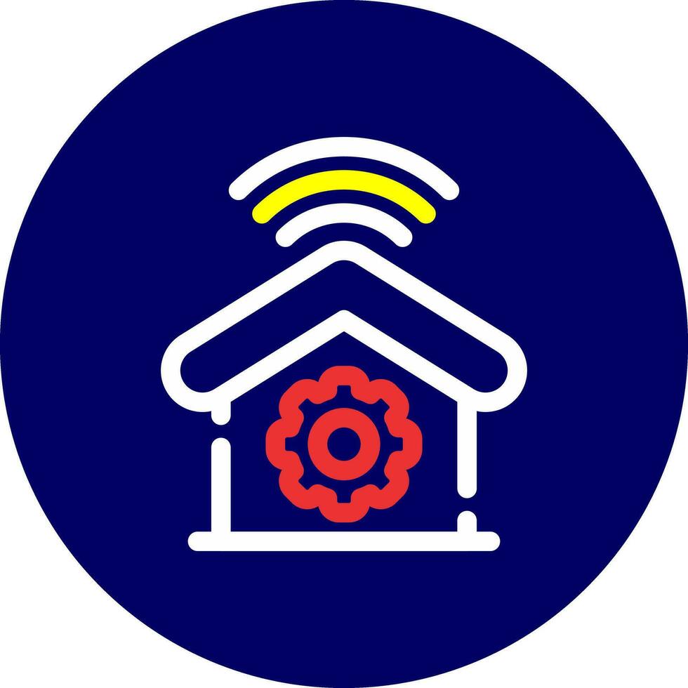 Home Automation Creative Icon Design vector