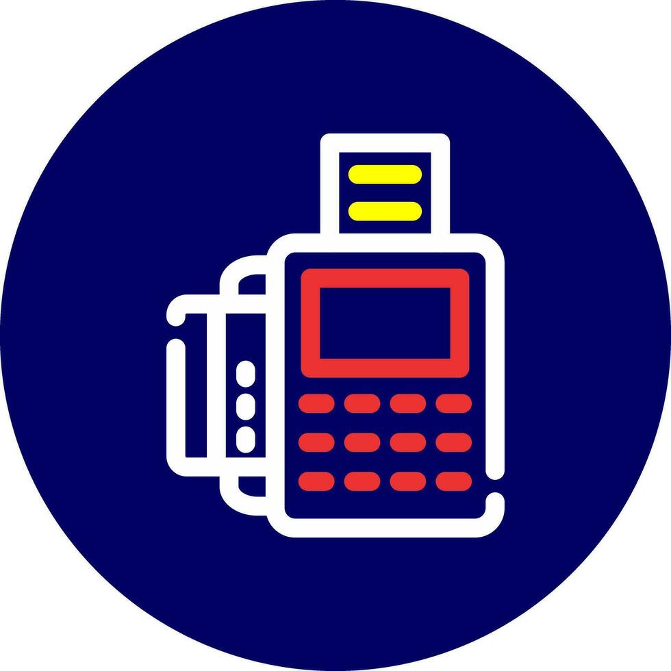 Card Machine Creative Icon Design vector