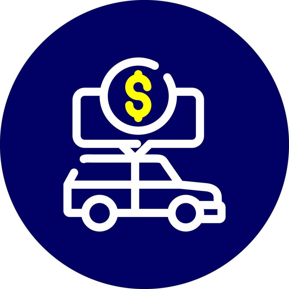 Fare Creative Icon Design vector