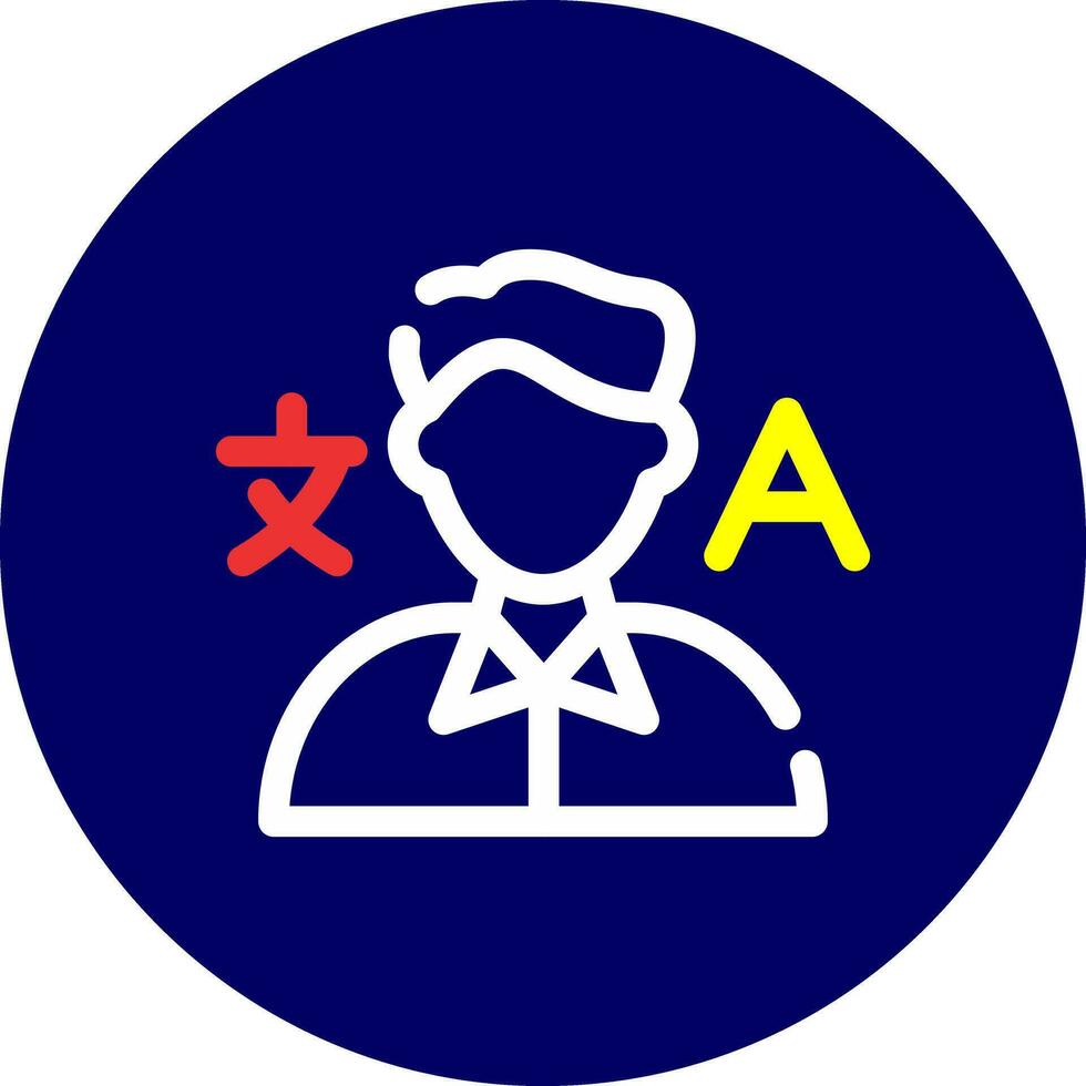 Translator Creative Icon Design vector