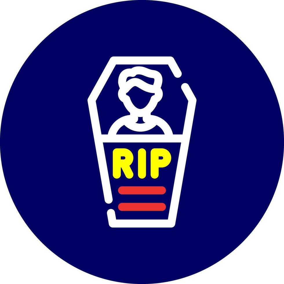 People Coffin Creative Icon Design vector