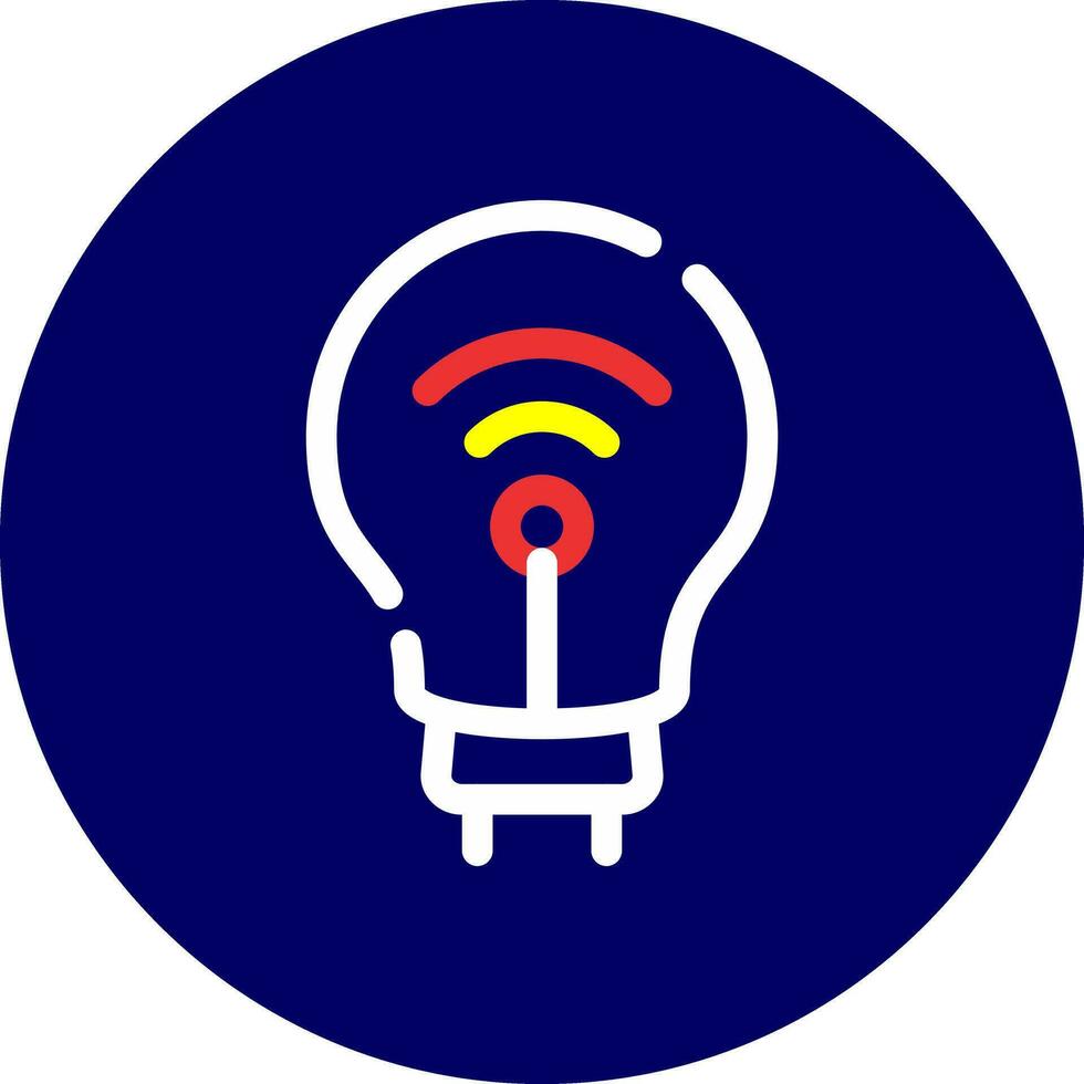 Smart Light Creative Icon Design vector