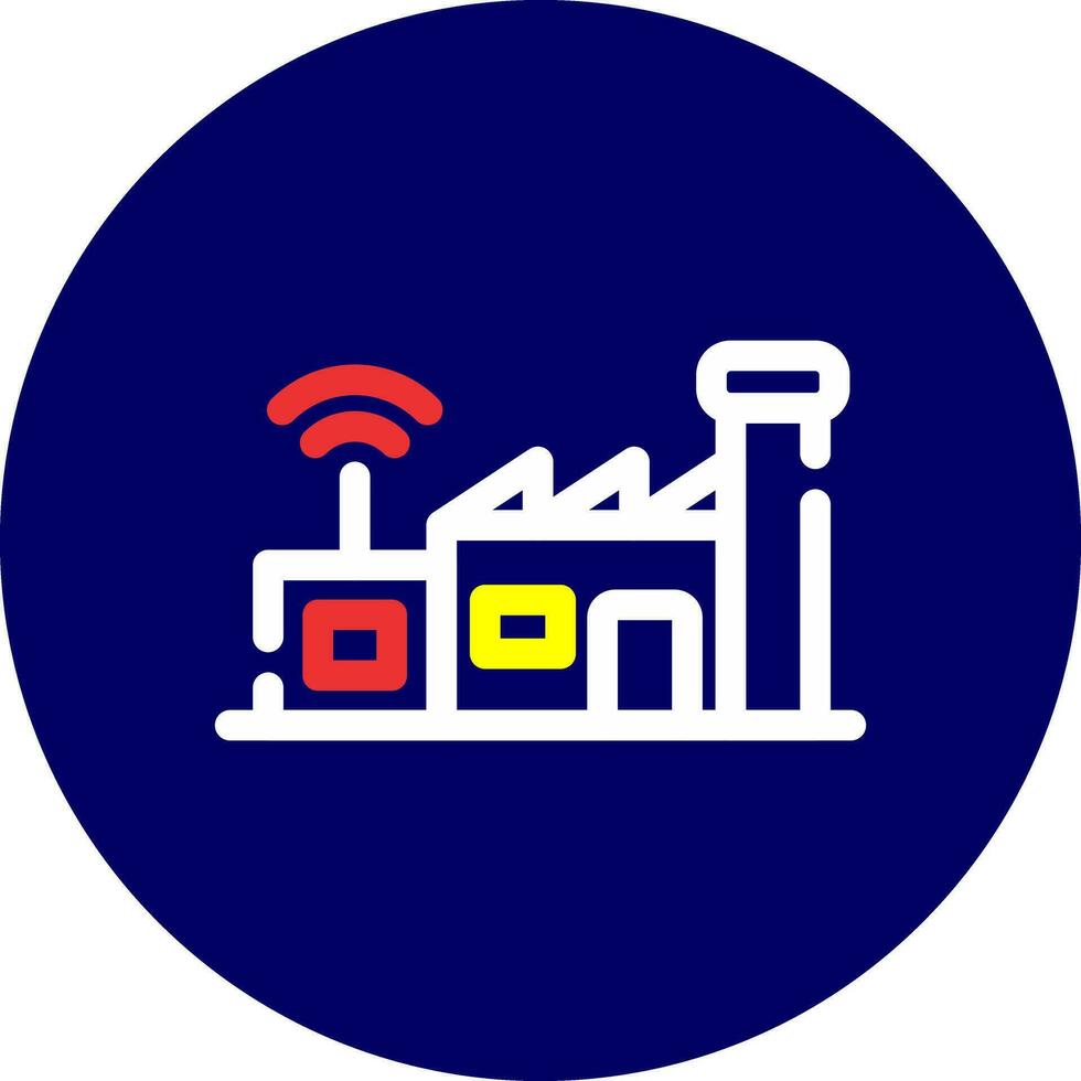 Smart Industry Creative Icon Design vector