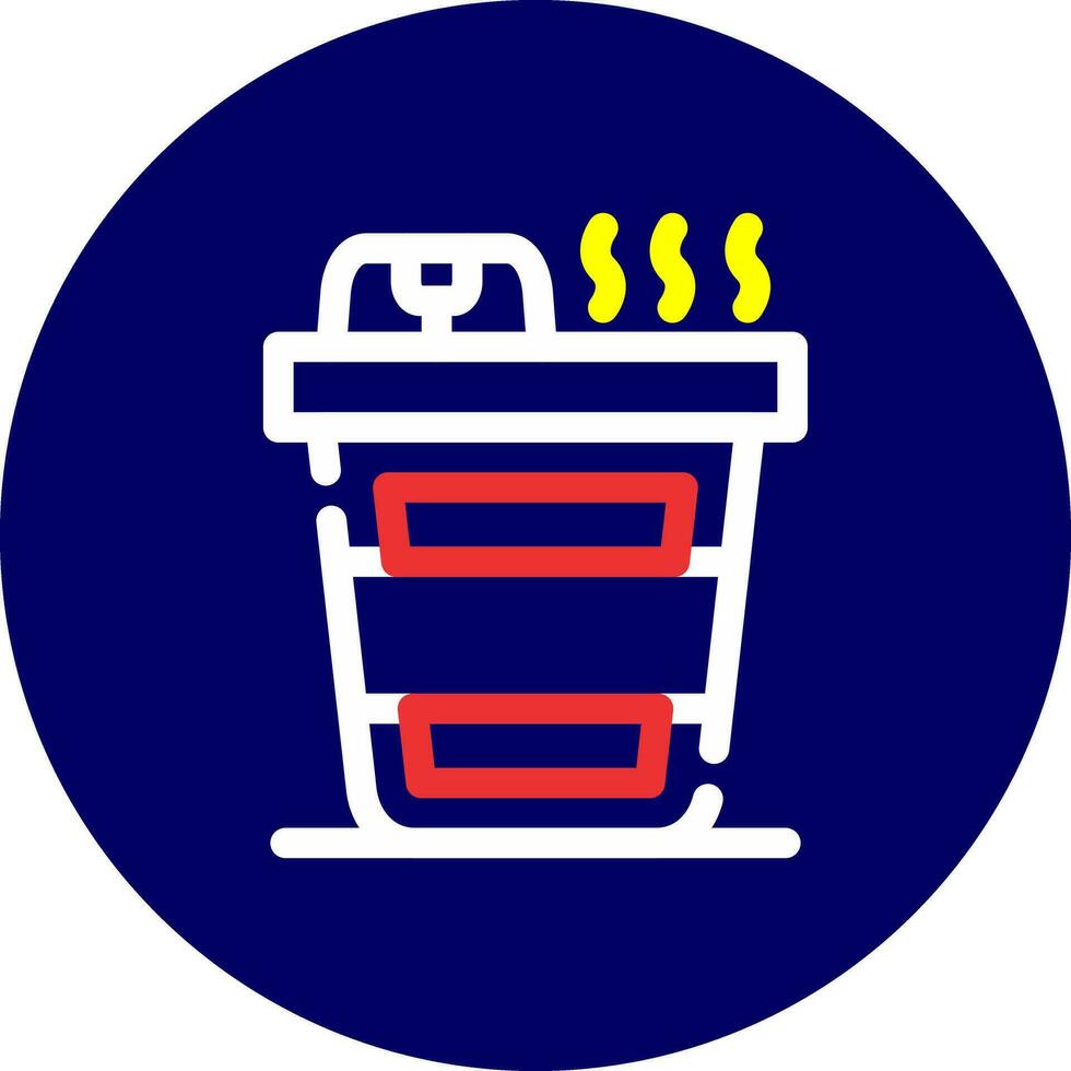 diseño de icono creativo de bebida caliente vector