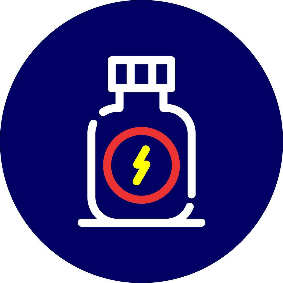Energy Drink Creative Icon Design vector