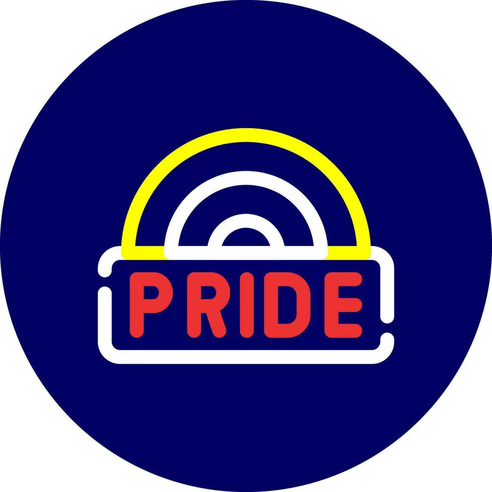 Pride Creative Icon Design vector