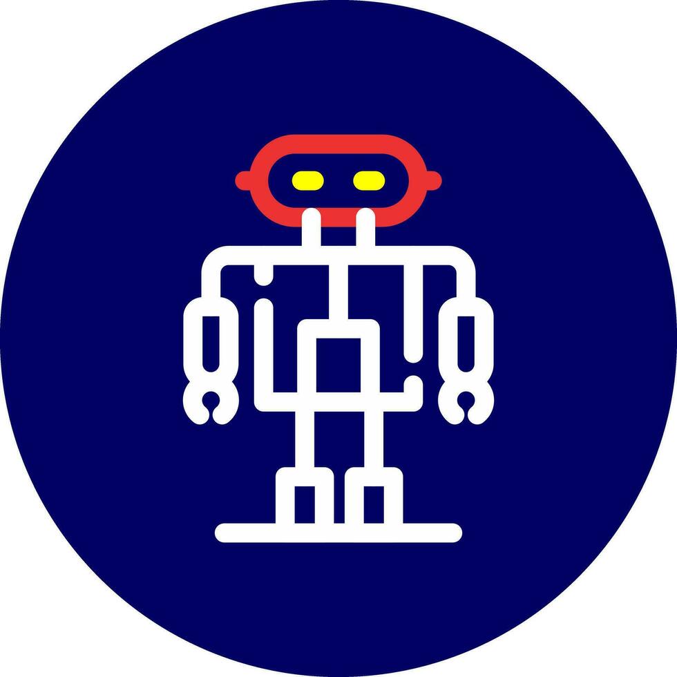 Robot Creative Icon Design vector