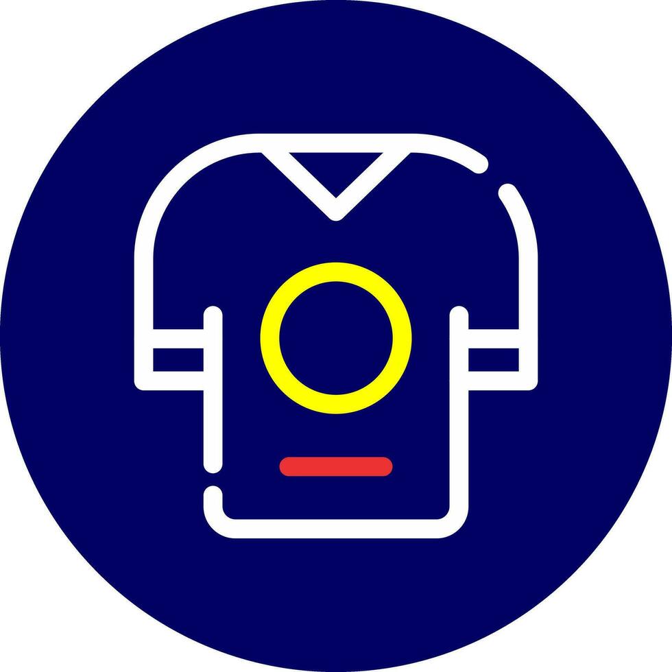 T-Shirt Creative Icon Design vector