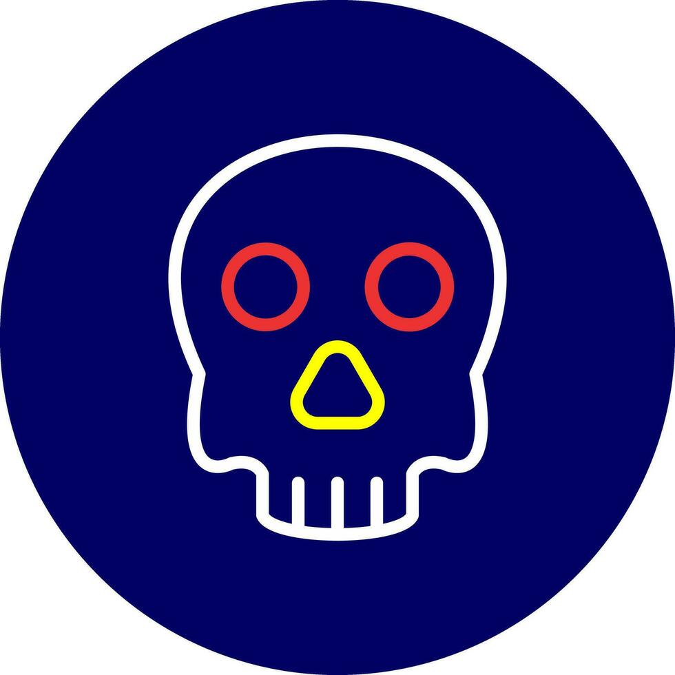 Skull Creative Icon Design vector