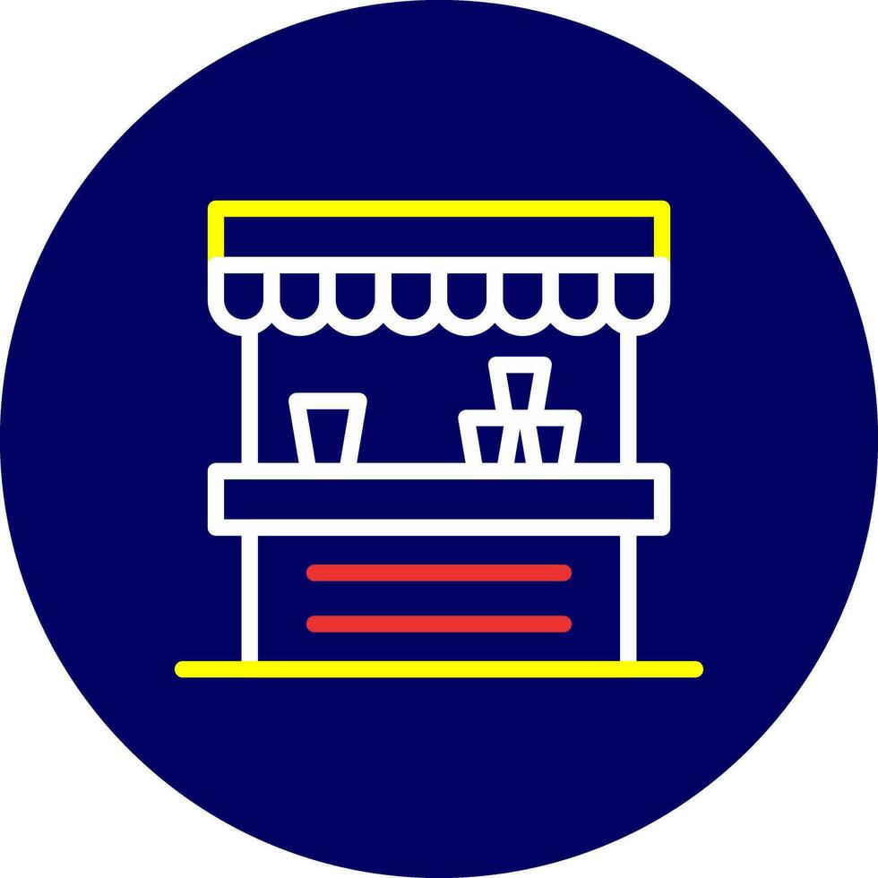 Stand Creative Icon Design vector
