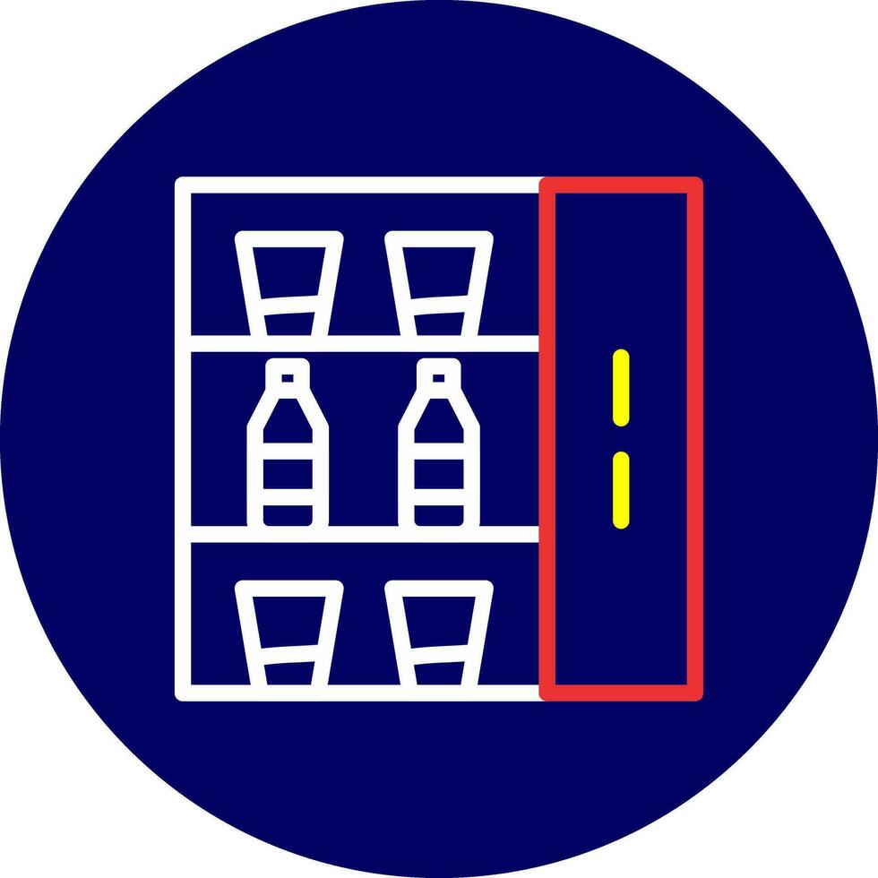 Vending Machine Creative Icon Design vector