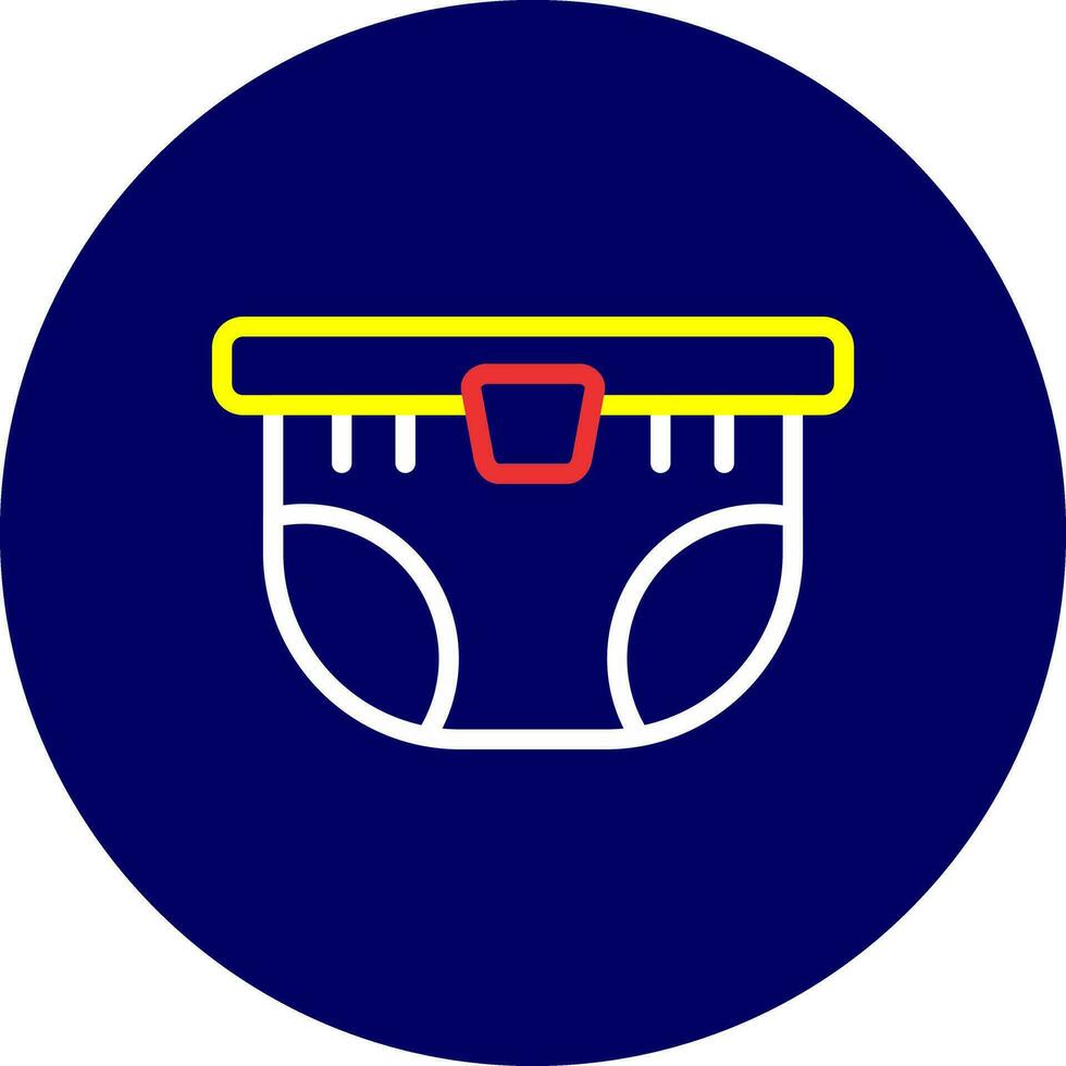 Diapers Creative Icon Design vector
