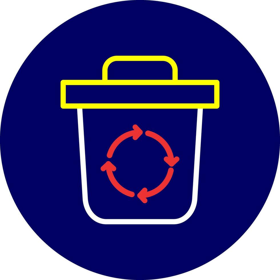 Trash Creative Icon Design vector