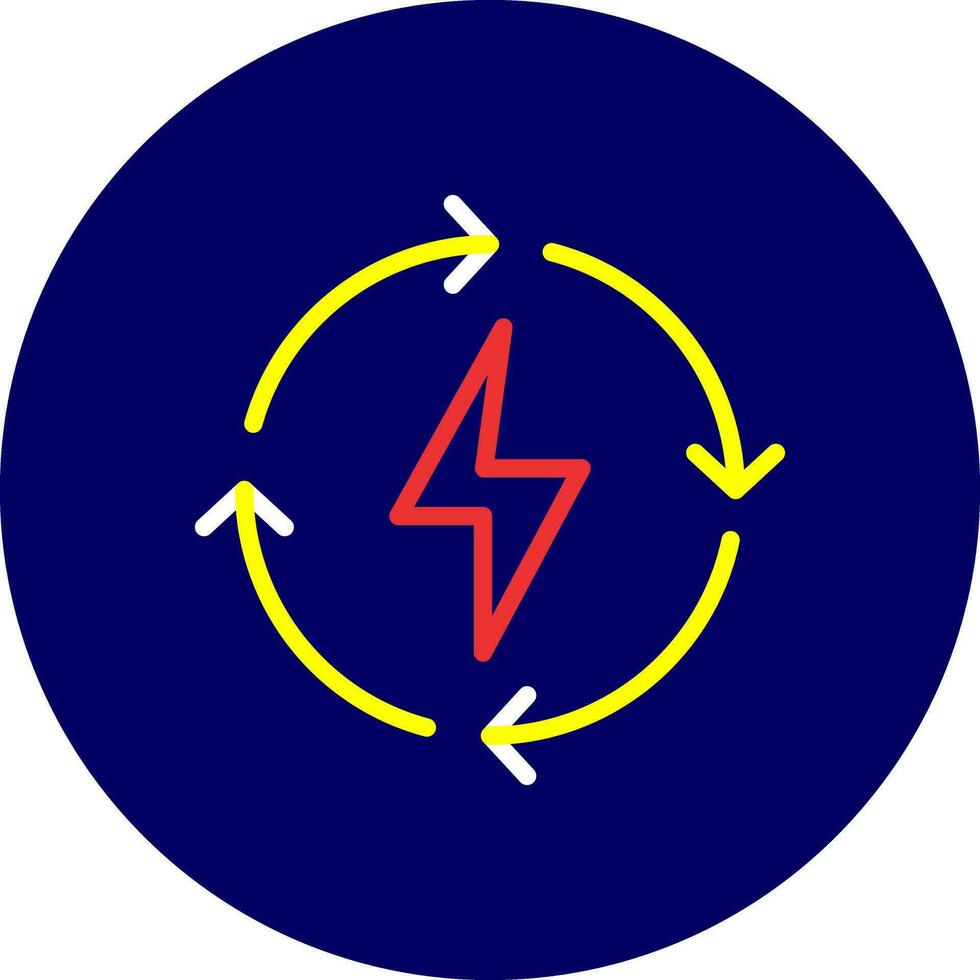 Renewable Energy Creative Icon Design vector