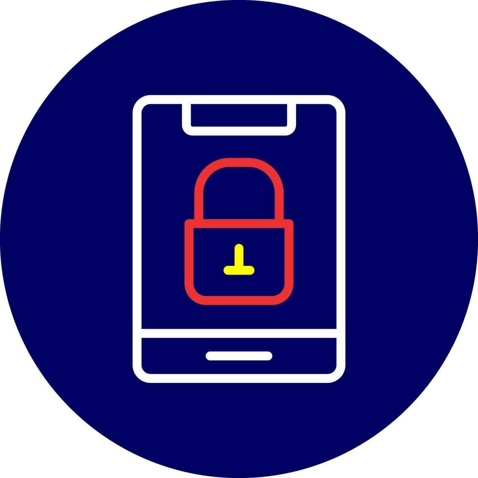 Lock Screen Creative Icon Design vector
