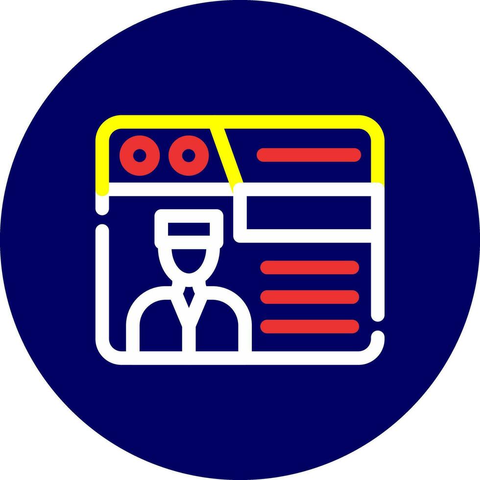 Documentation Portal Creative Icon Design vector