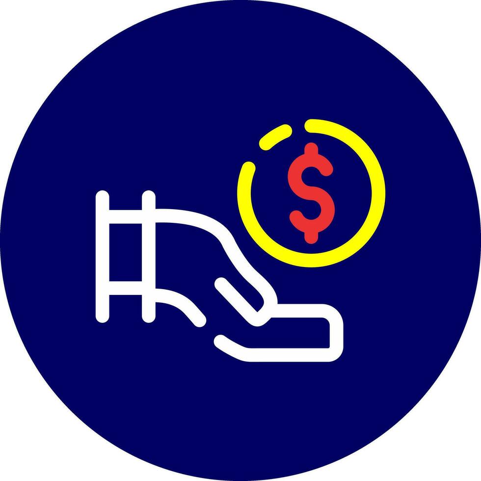 Crowdfunding Creative Icon Design vector