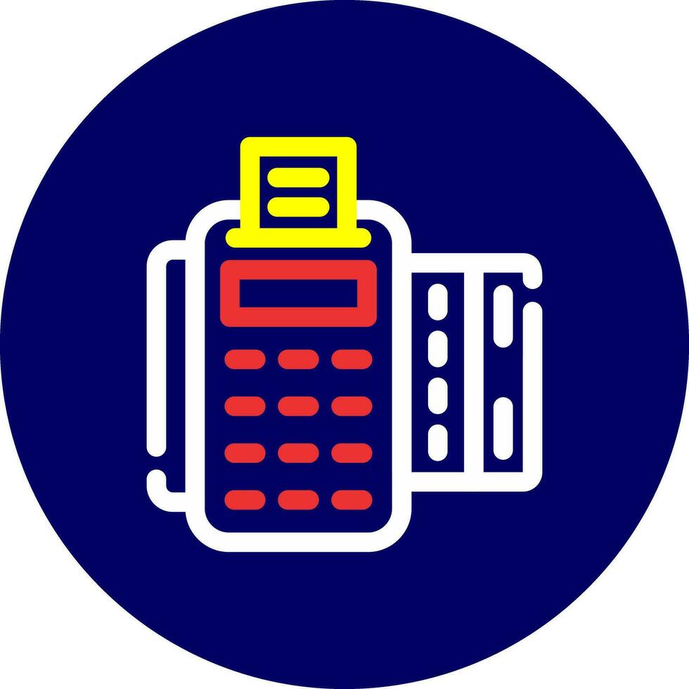 Card Machine Creative Icon Design vector