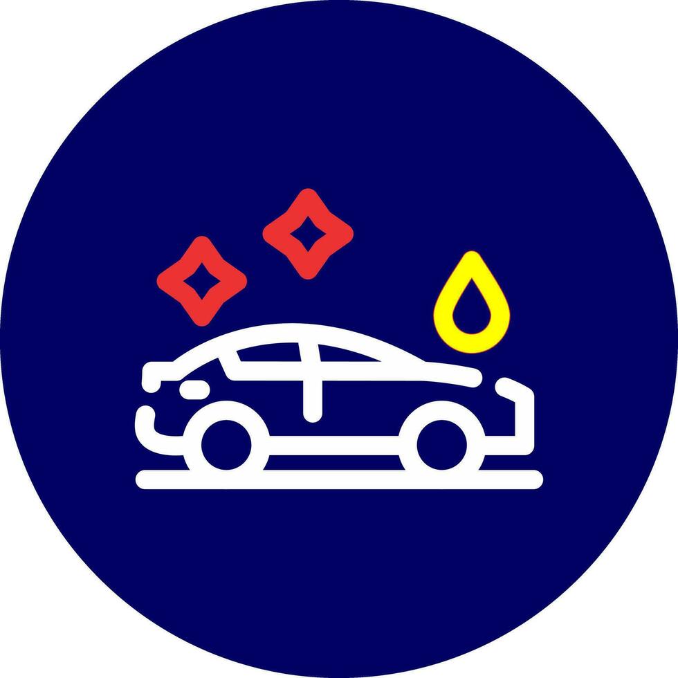 Car Wash Creative Icon Design vector