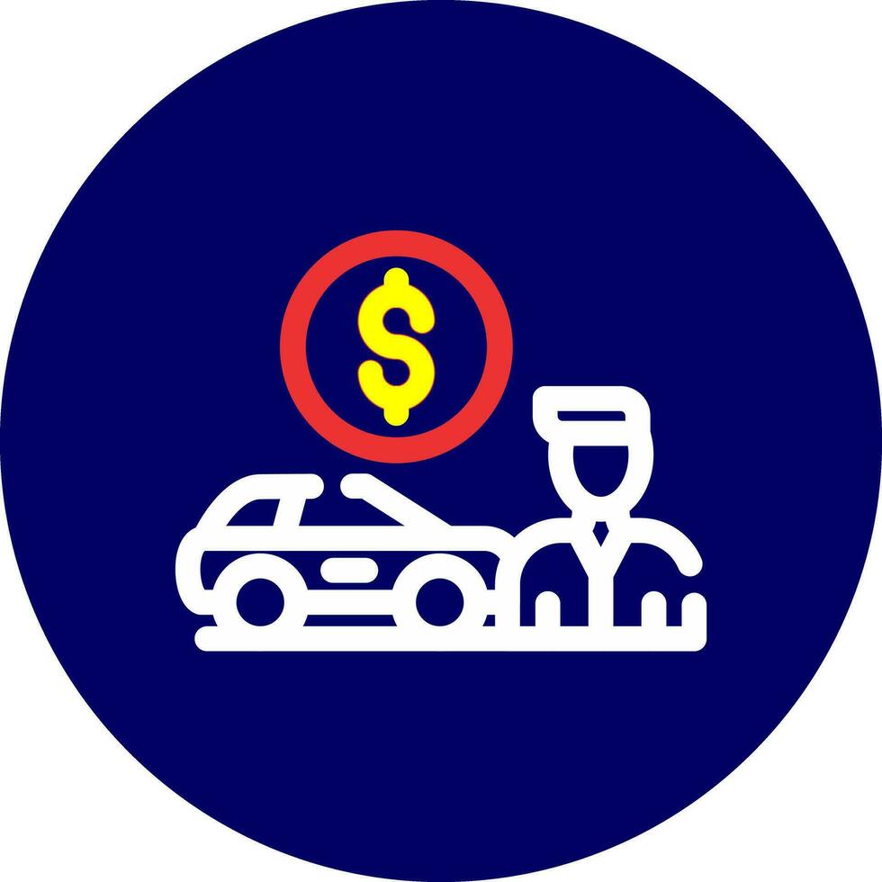 Dealer Incentives Creative Icon Design vector